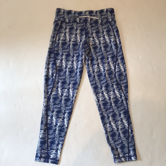 Vineyard Vines Watercolor Lines Printed Performance Leggings - Picture 4 of 11